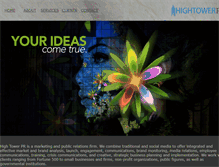 Tablet Screenshot of hightowerpr.com